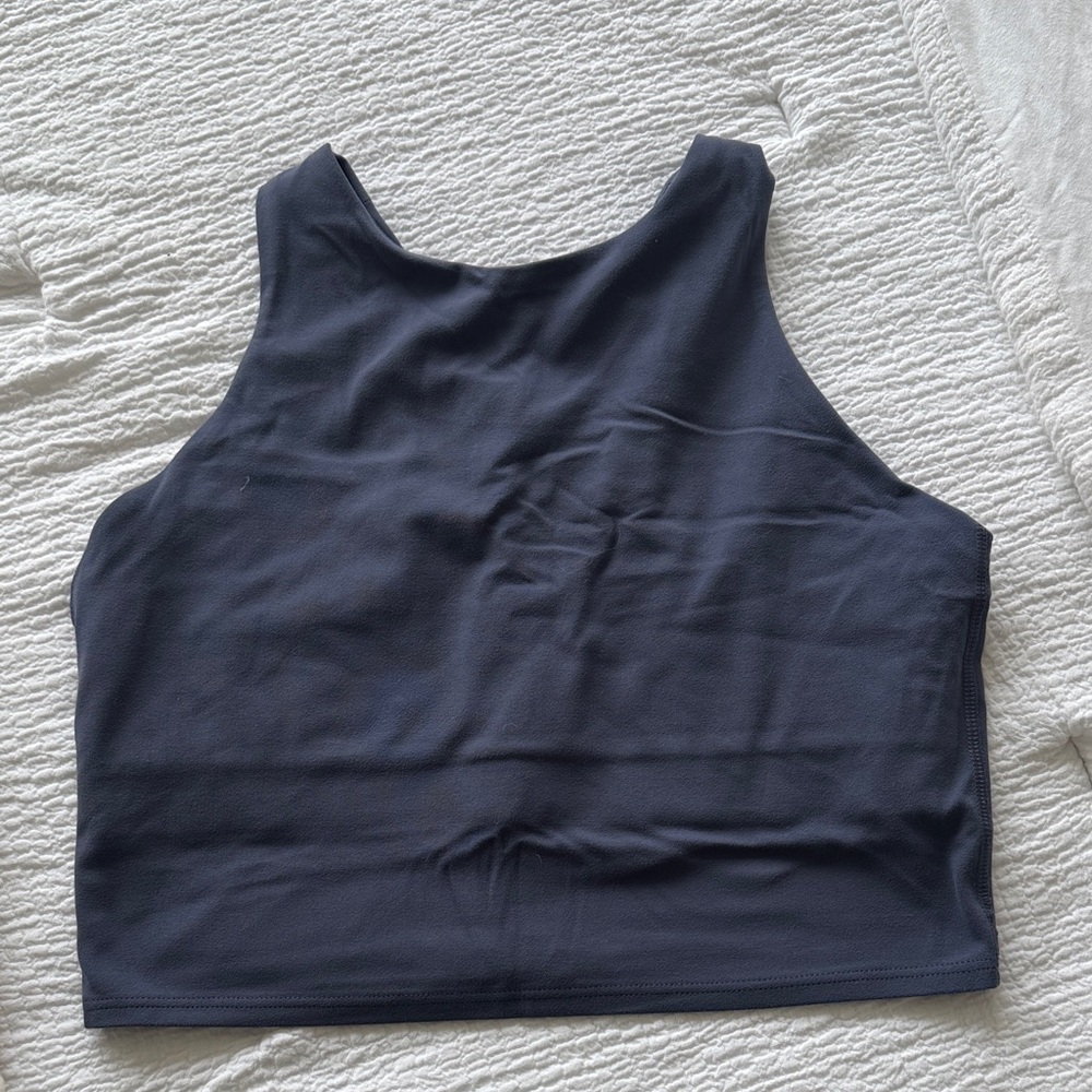 Athleta Dark Blue Crop Top